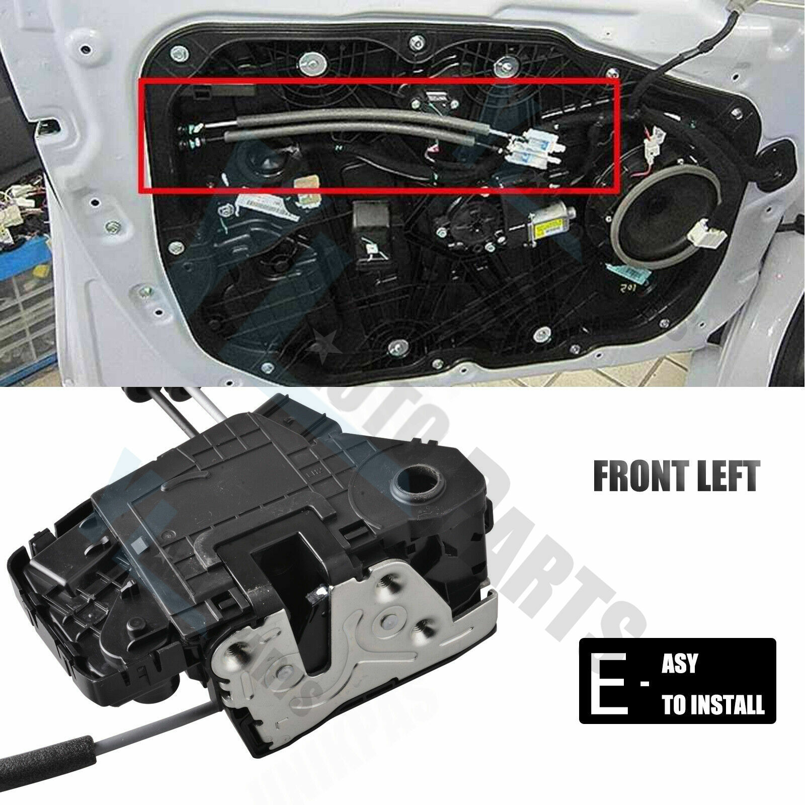 Front Left Driver Door Lock Actuator Motor Fit 2017-2020 Hyundai Elantra Sedan