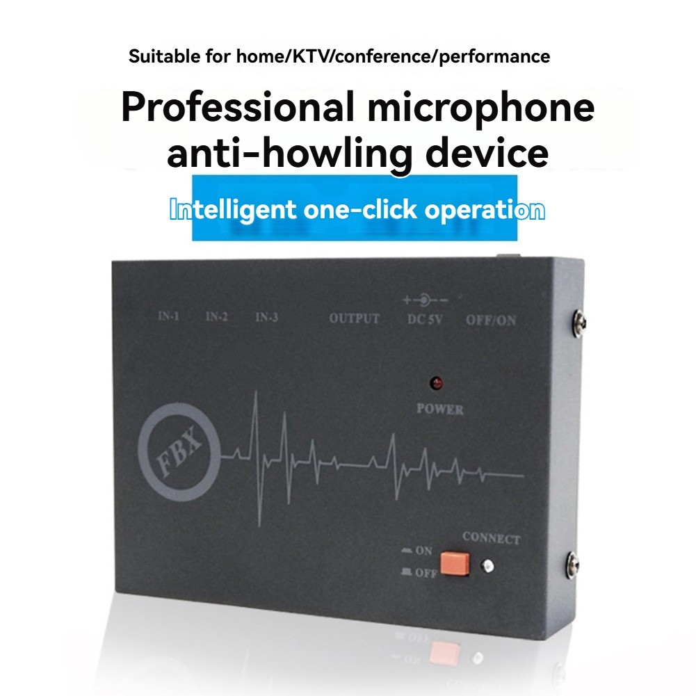 YP-3 3 Channels Microphone -Howling Device, Front Stage Effector,Suppressor6055