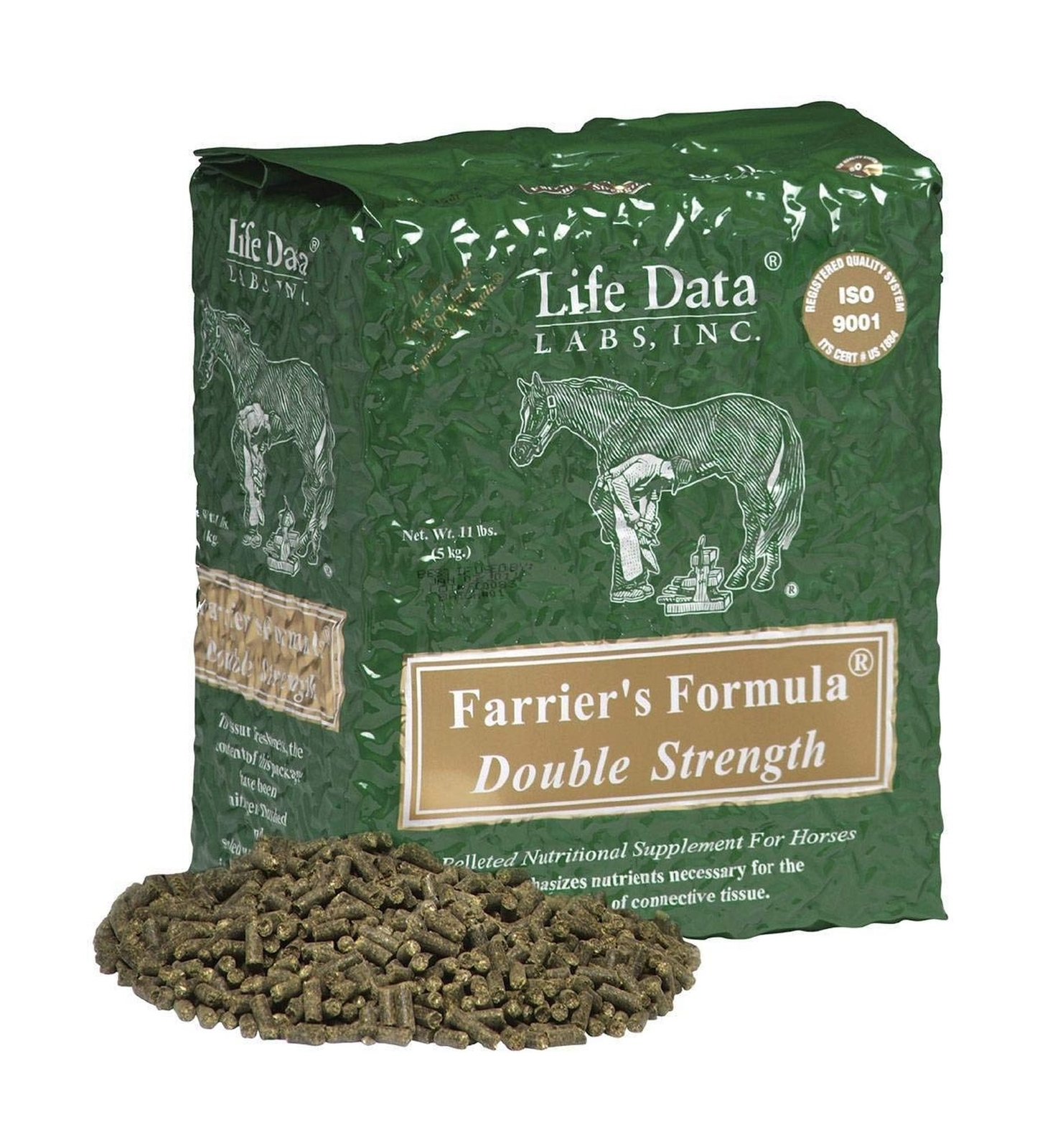 LIFE DATA LABS Farrier S Formula 2X Strength Bag, 11 lb.