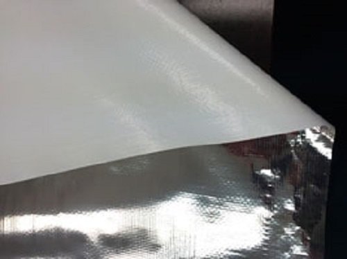 500sqft SOLID Vapor Barrier White / FOIL CRAWLSPACE ENCAPSULATION 48inch WIDE