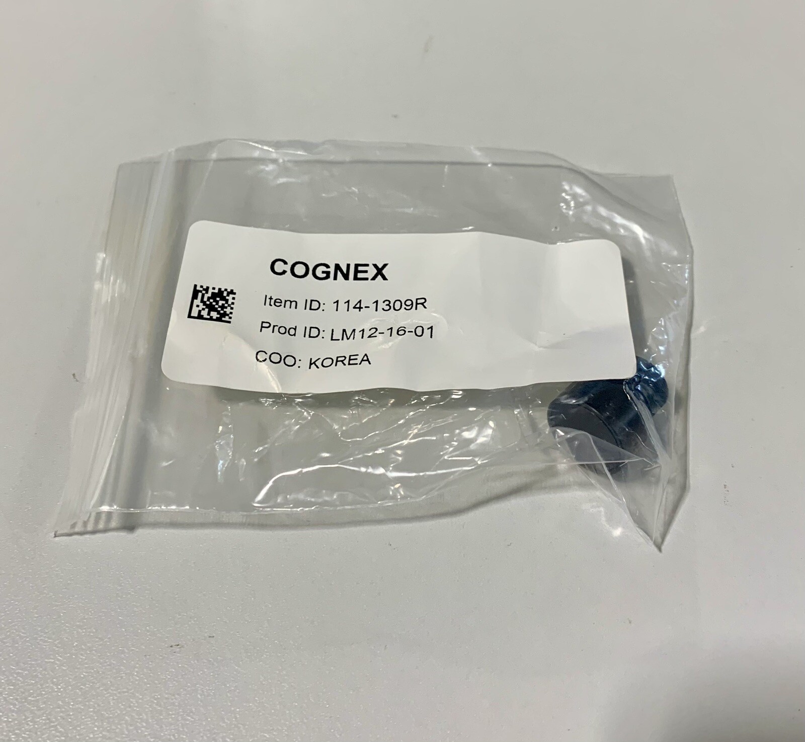 Cognex 114-1309R / LM12-16-01 LM121601 Industrial Vision Lens 16MM F/2.5 *NEW*