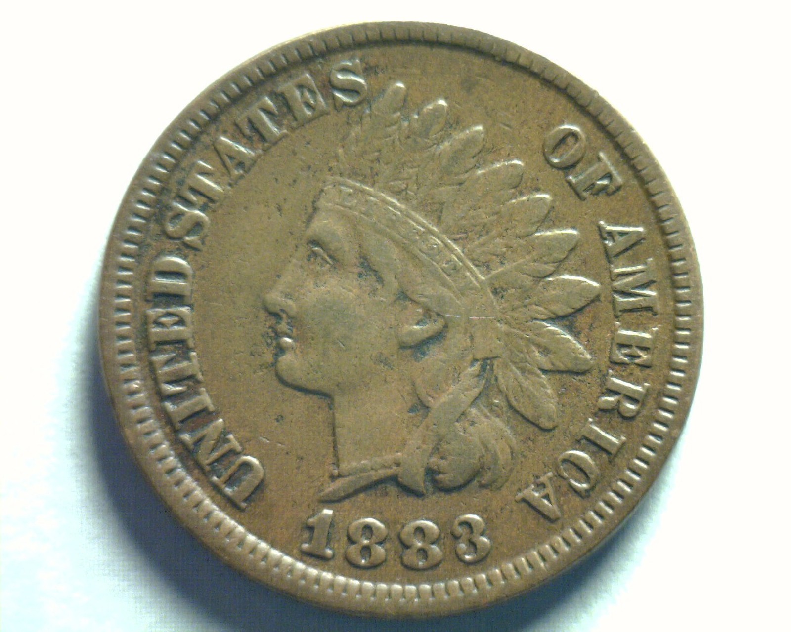 1883 INDIAN CENT VERY FINE /EXTRA FINE+ VF/XF+ VERY FINE /EXTREMELY FINE+ VF/EF+