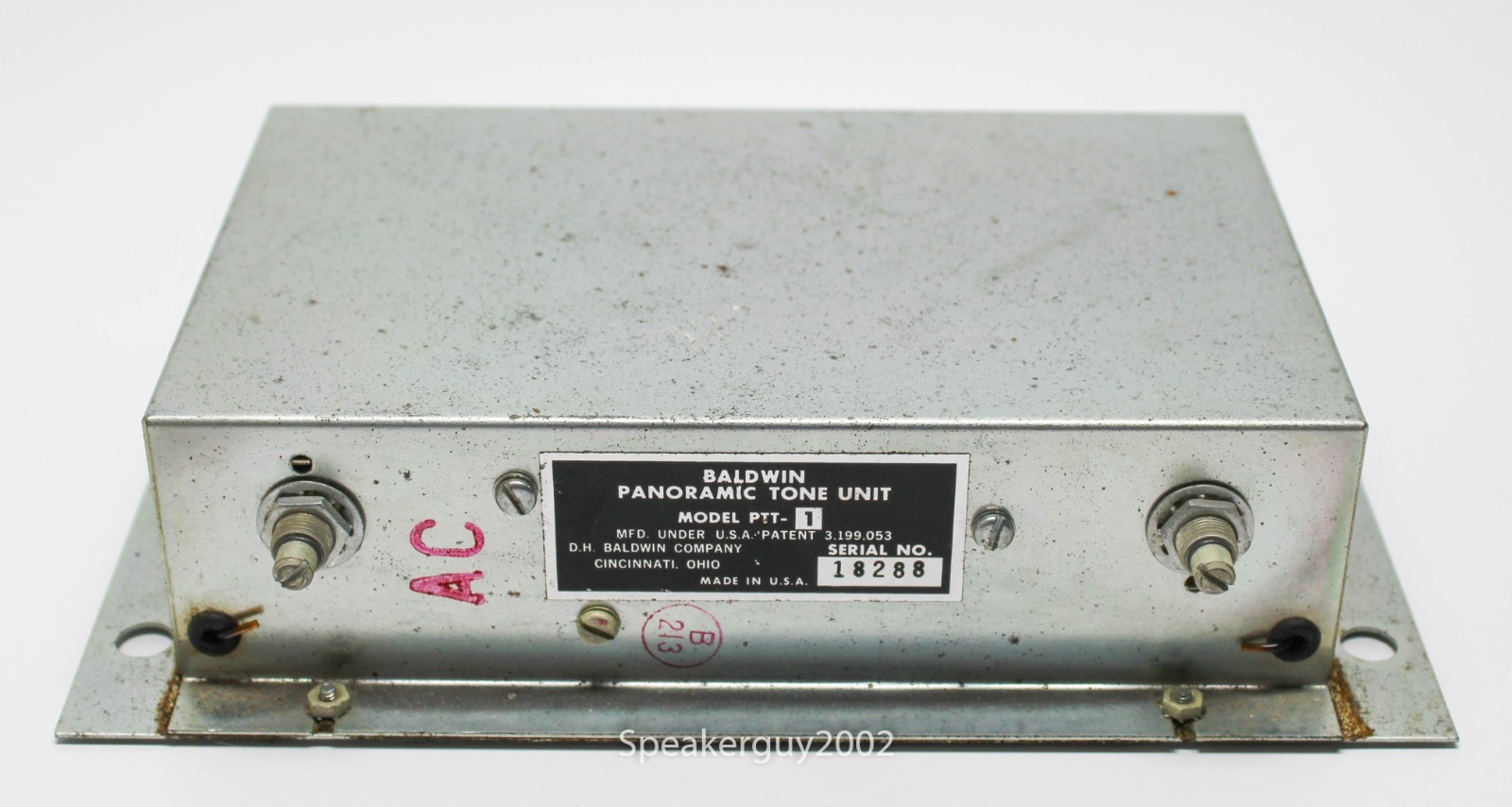 Baldwin PTT-1 / Percussion Tone Unit -- Untested