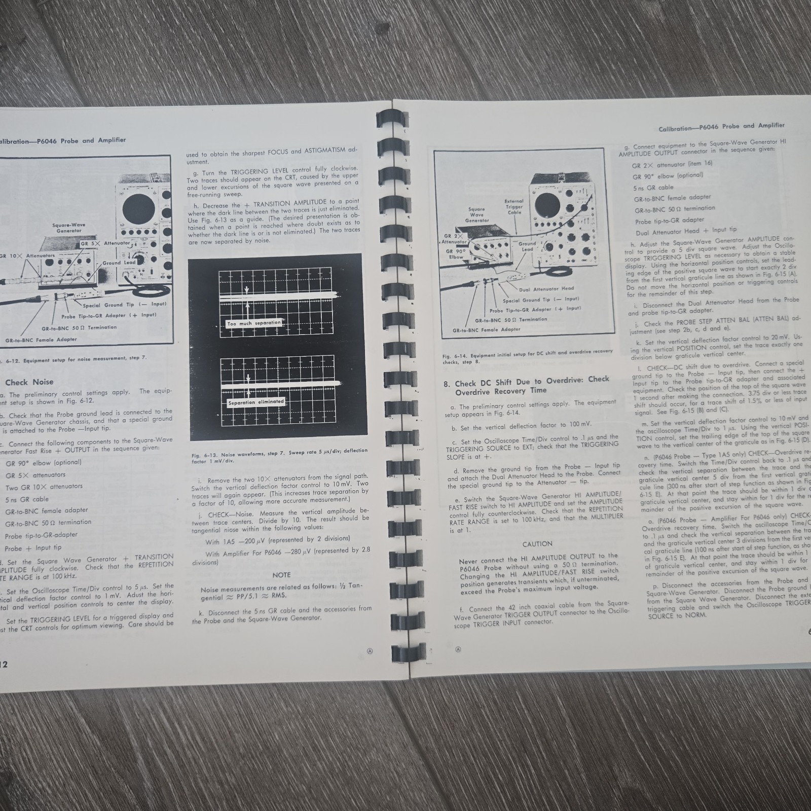 Tektronix Instruction Manual P6046 Probe And Amplifier