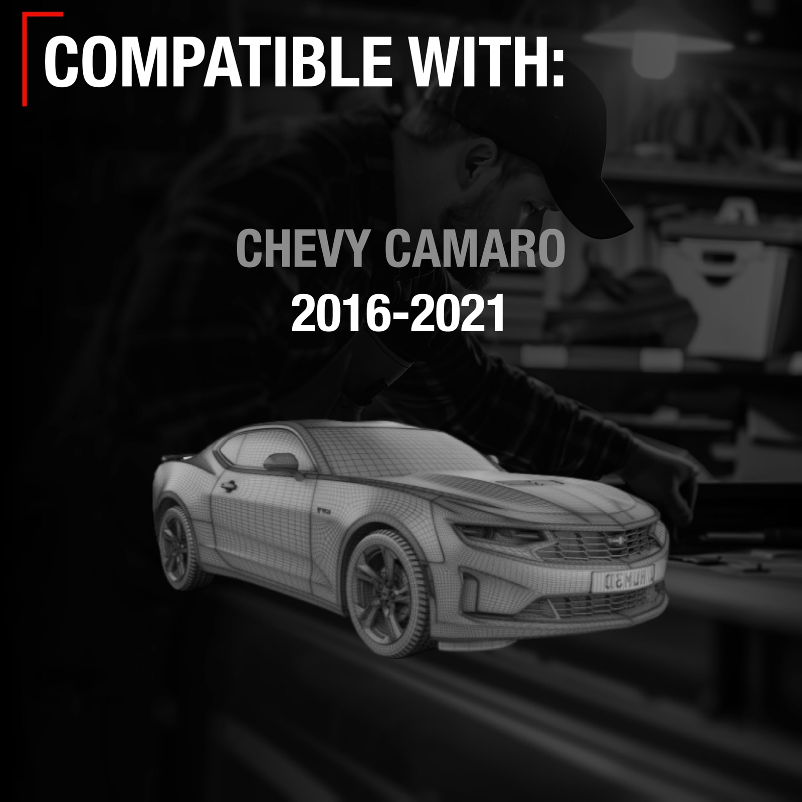 Chevrolet Camaro Passenger Side Mirror Replacement - Powered Adjustment, Non-...