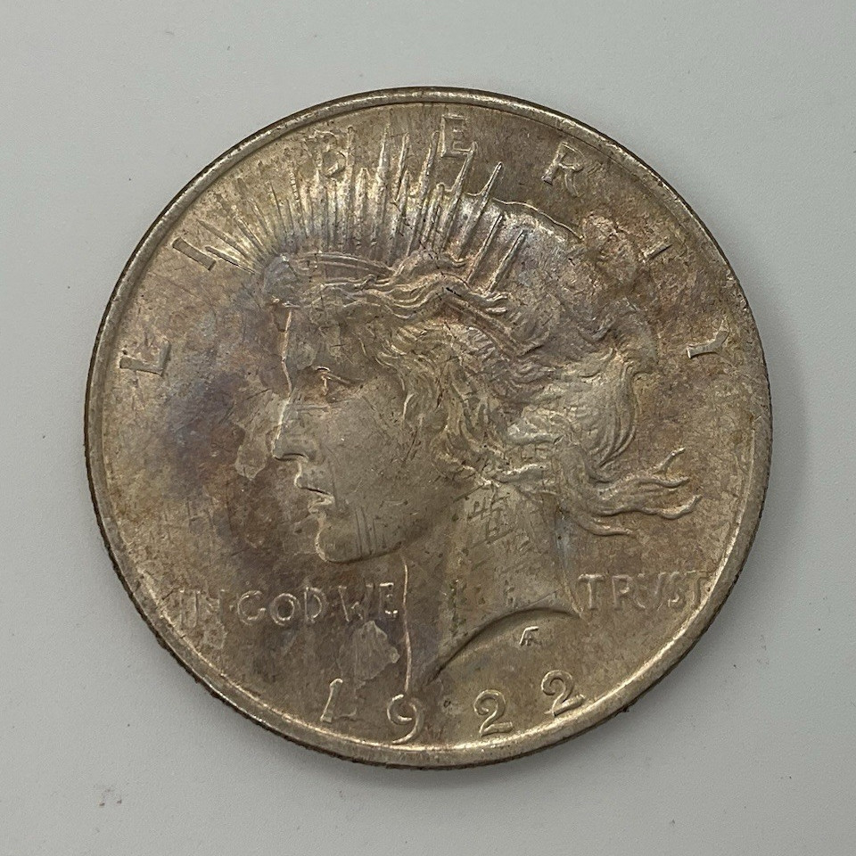 1922 Peace Silver Dollar $1 Business Strike Philadelphia 90% Silver
