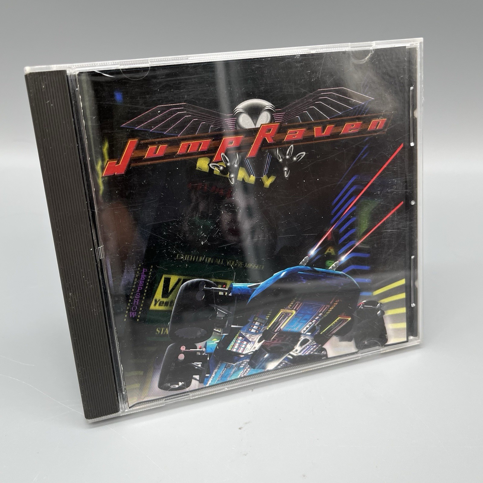Jump Raven (PC, 1994) CD-ROM Cyberpunk Game by Cyberflix - Rare Vintage Sci-Fi