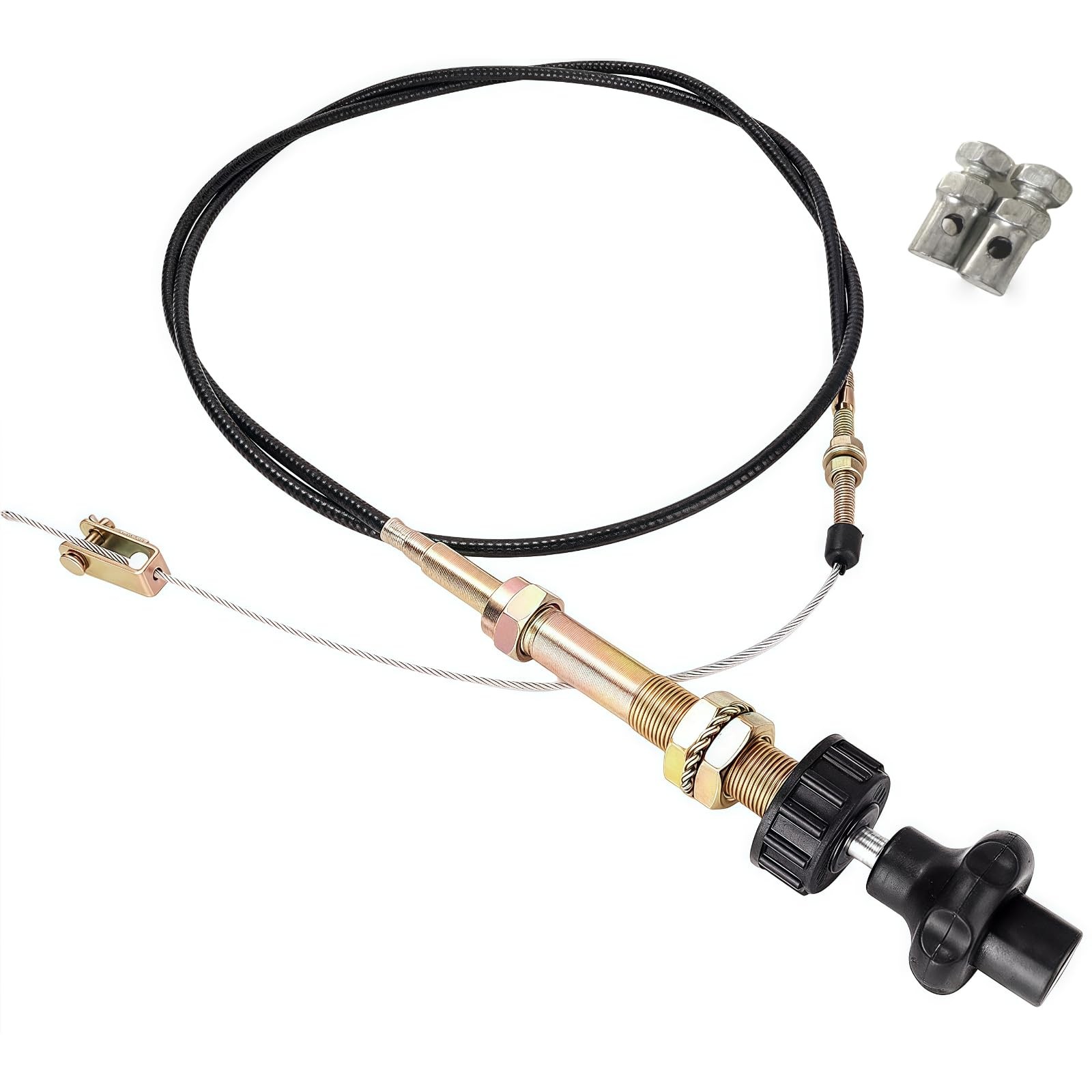 VCGTX06 6FT Heavy Duty Locking Throttle Cable Vernier Adjustable PTO Dump Bag