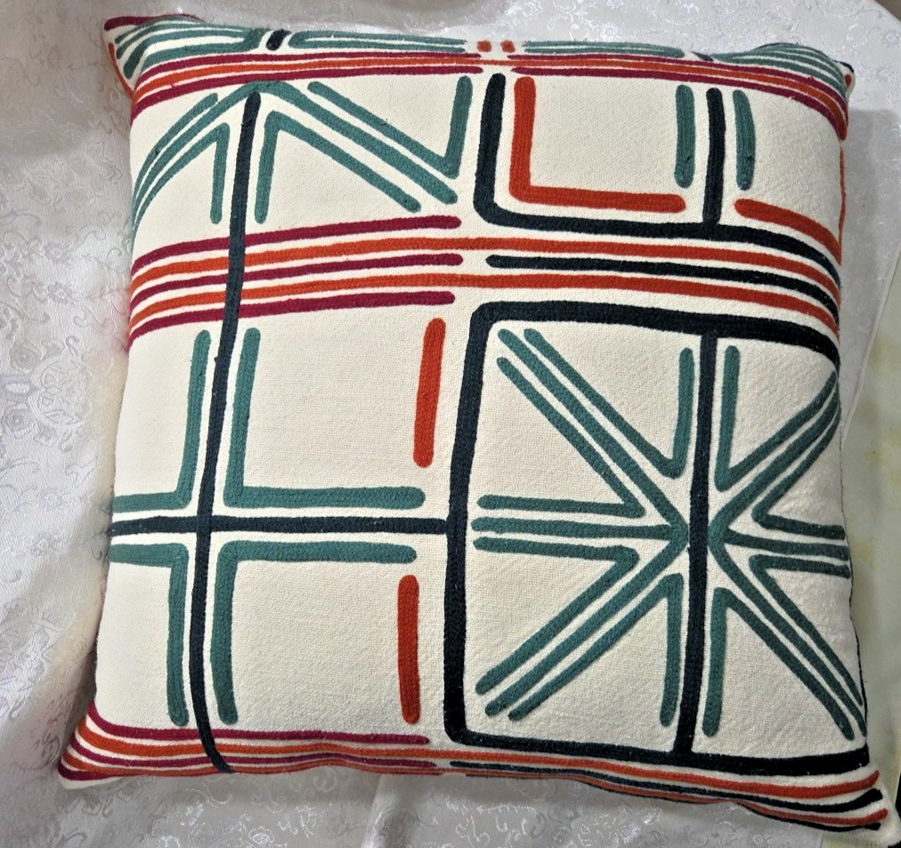 CRATE AND BARREL DOWN FILLED IRVING PILLOW 23X23