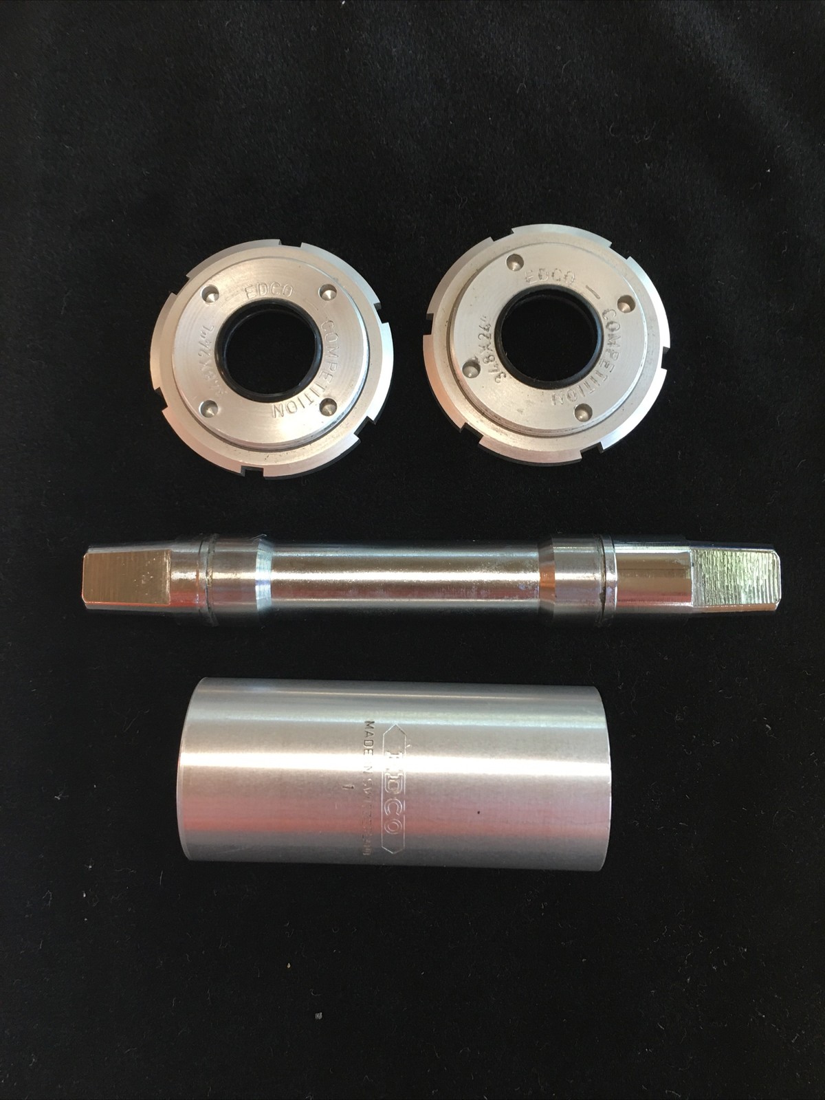 Edco Competition Innenlager bottom bracket BSA 34.8x24 121 mm Achse BRITISH