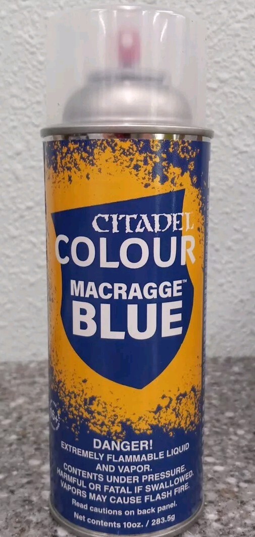 Citadel - Macragge Blue Spray Paint (Qty 1) 10 oz Aerosol Can