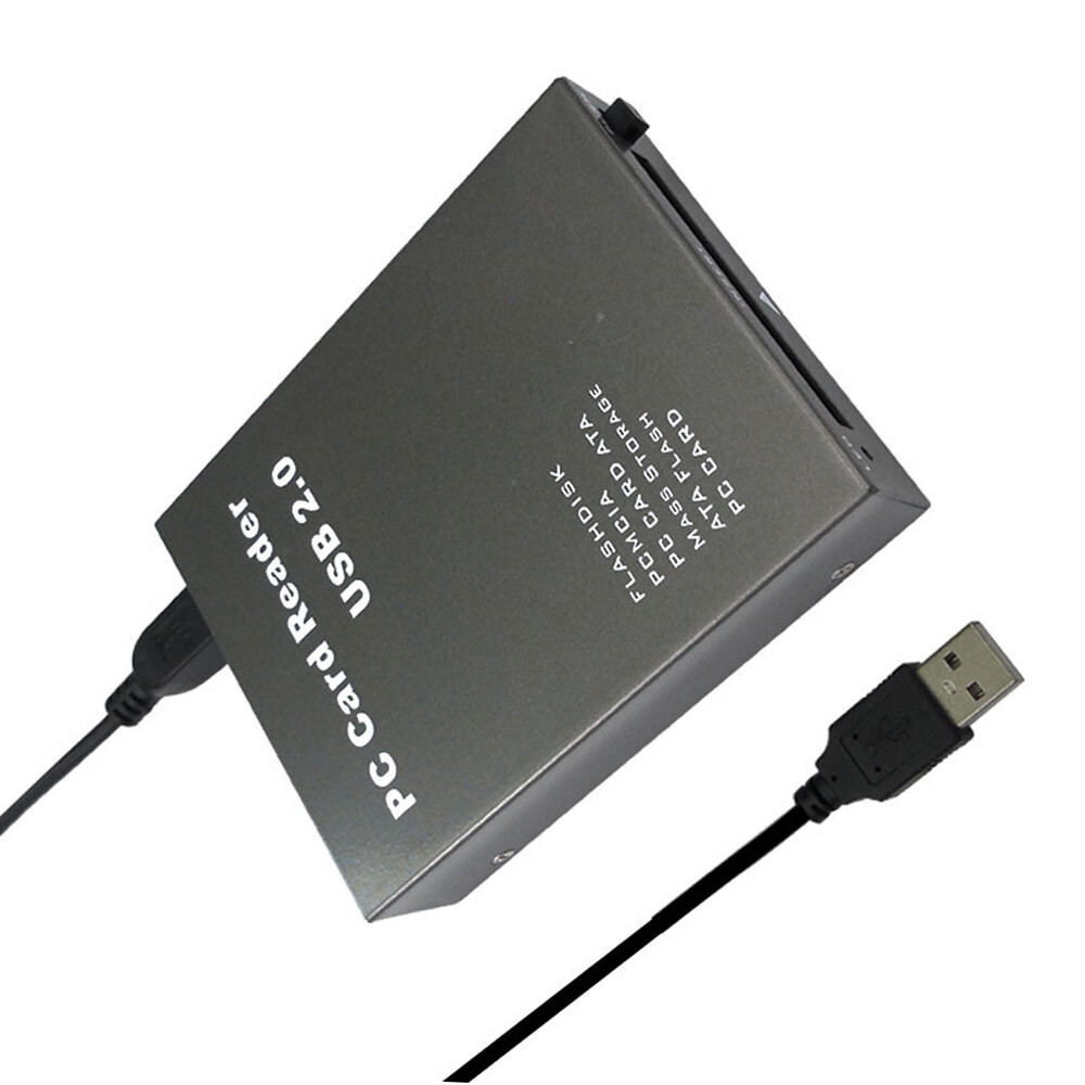 USB 2.0 to PC ATA Flash Card PCMCIA Disk Memory Card Reader Adapter Converter