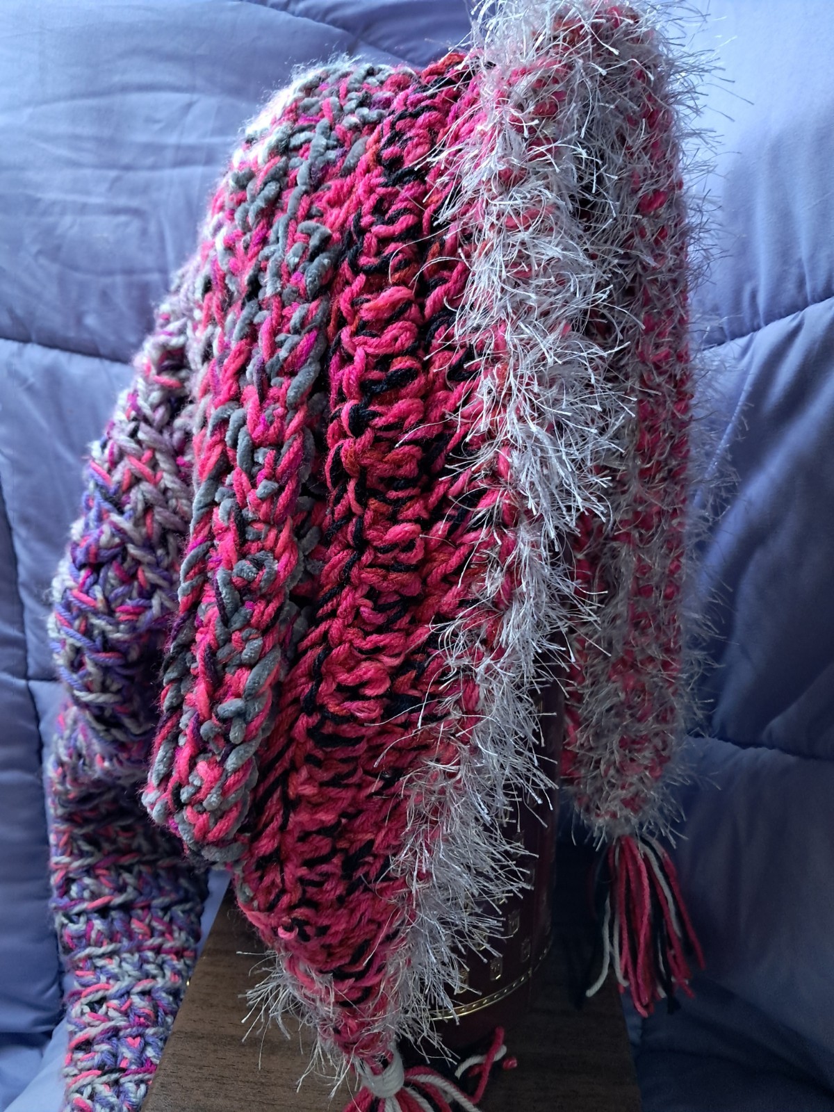 Handmade Crochet Wizard Hood