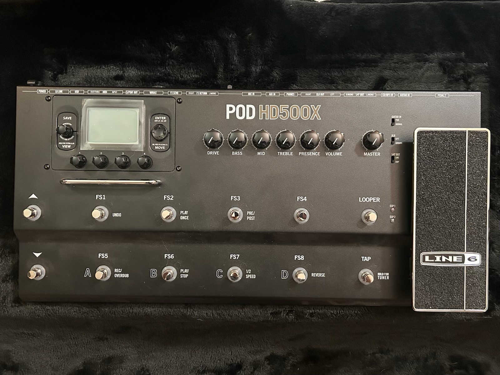 Line 6 Pod HD500X Guitar Multi-Effects Processor Amp Simulator Pedal