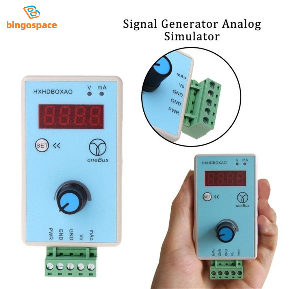 DC 15-26V Adjustable Current Voltage Analog Simulator Output Signal Generator