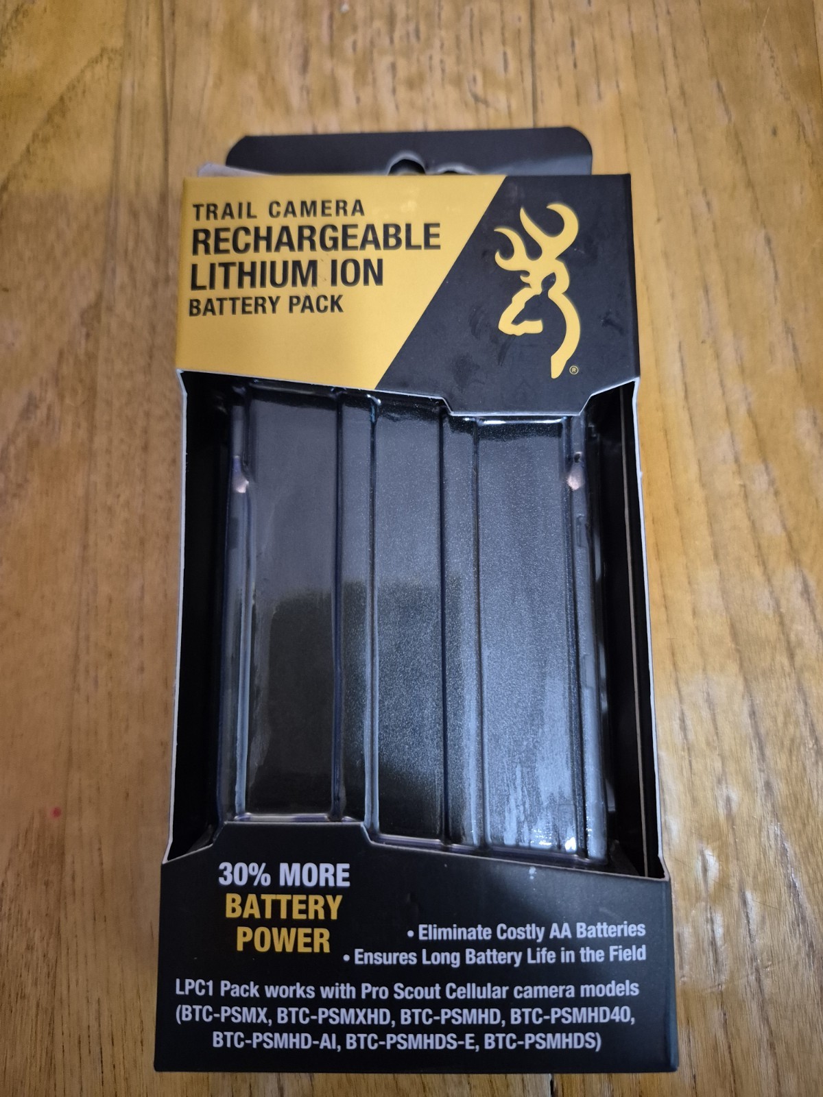Browning Trail Camera Rechargeable Lithium Ion Battery Pack BTC - LPC1 NEW