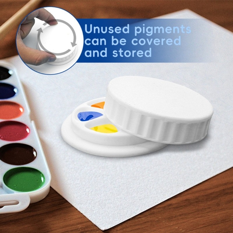 Stackable Plastic Art Color ranges with Removable Lid Perfect for Classroom
