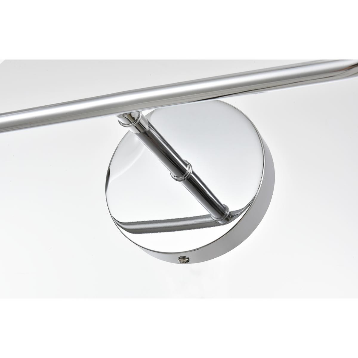 Living District LD7321W37CH Genesis Bathroom Vanity Light Chrome