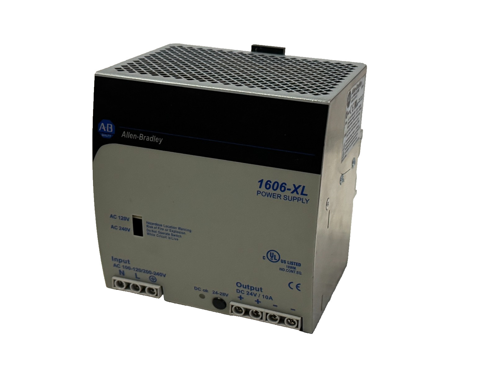 NEW Allen Bradley 1606-XL240E SER. A Power Supply