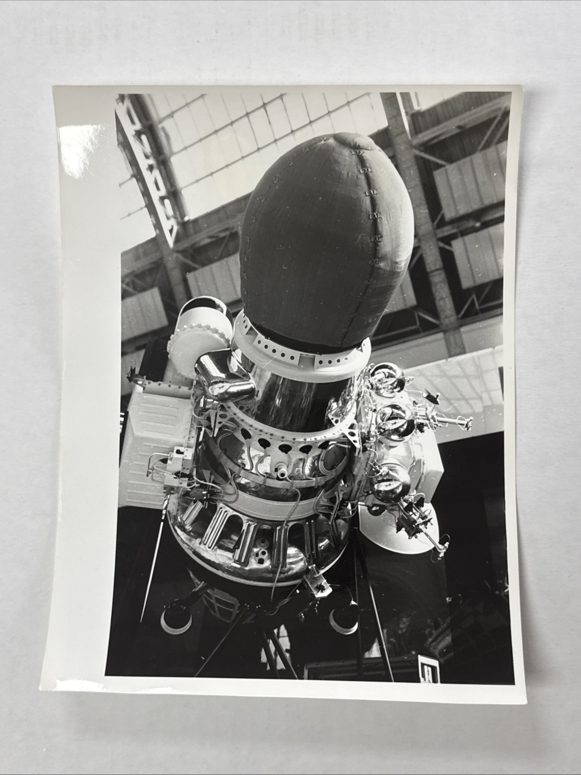NASA USSR Luna-9 Automatic Station Model Exhibit Photo