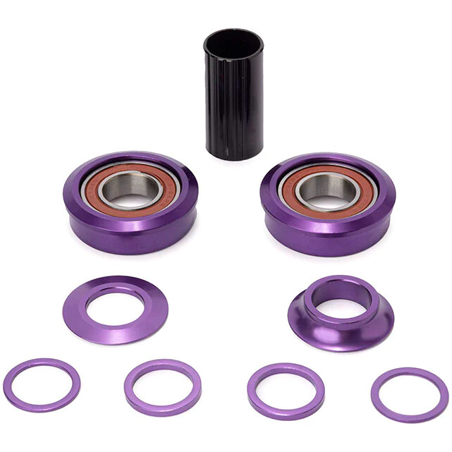 THEORY BMX AMERICAN BOTTOM BRACKET KIT PURPLE SEALED BEARINGS ODYSSEY CULT