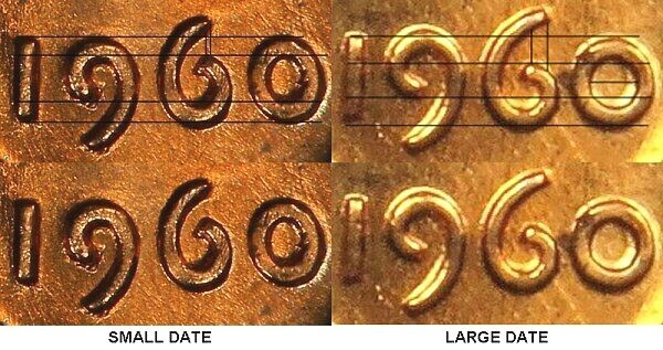 1960 D Small Date CHOICE UNC Lincoln Cent (1 COIN)