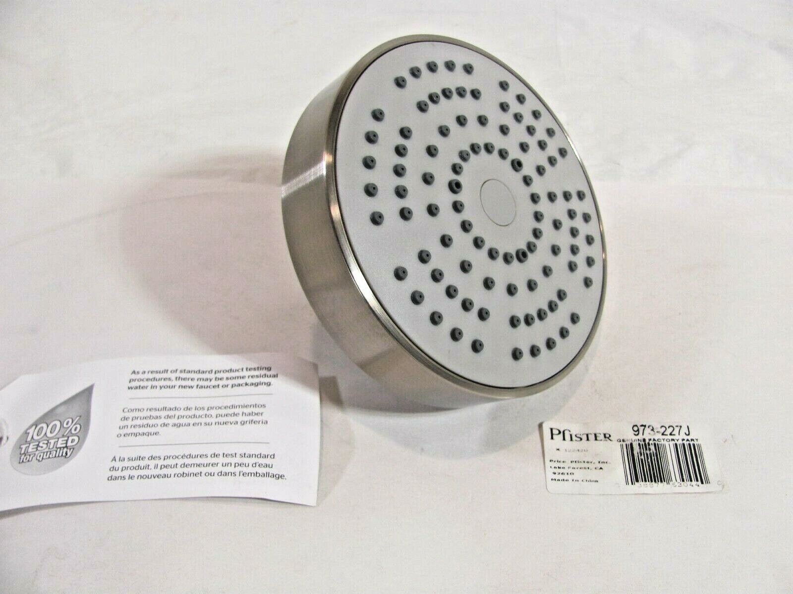Pfister 973-227J - Arkitek One Function Full Spray Showerhead - Brushed Nickel