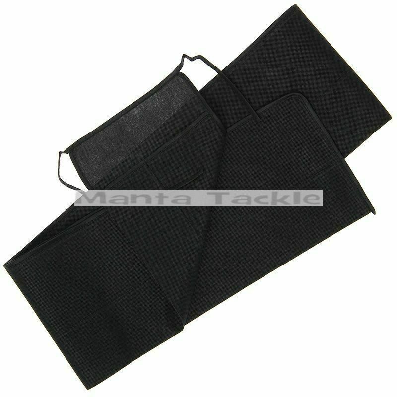 NEW Cloth Rod Bag Case Sleeve 2pc 12ft Carp Sea Pike Fishing Rod 2 Section 3.6m