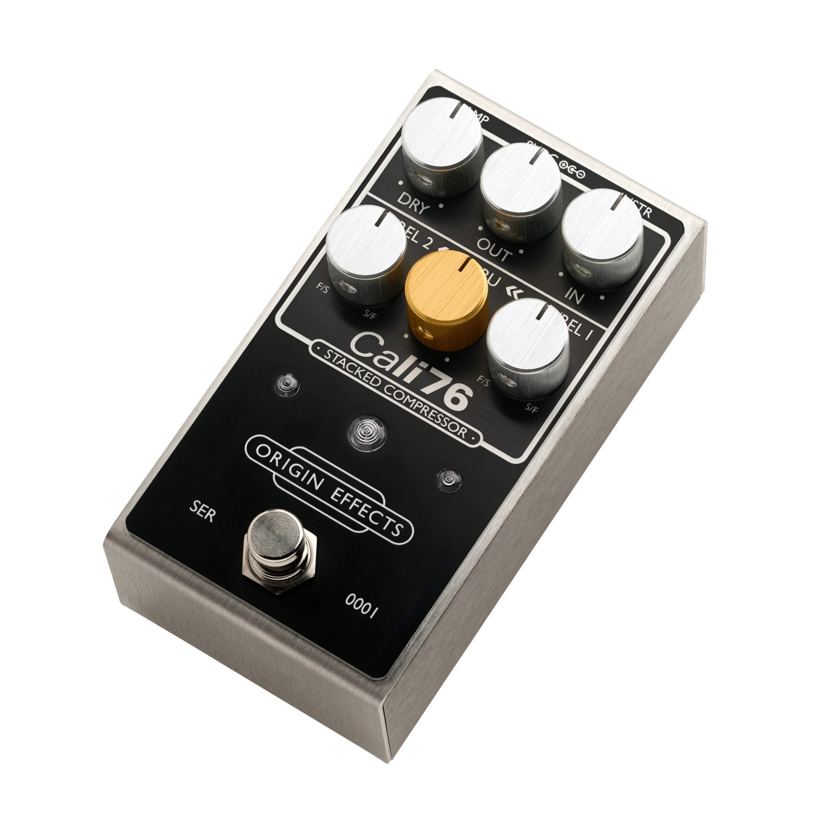 Origin Effects Cali76 Stacked Compressor V2 Effects Pedal, Black