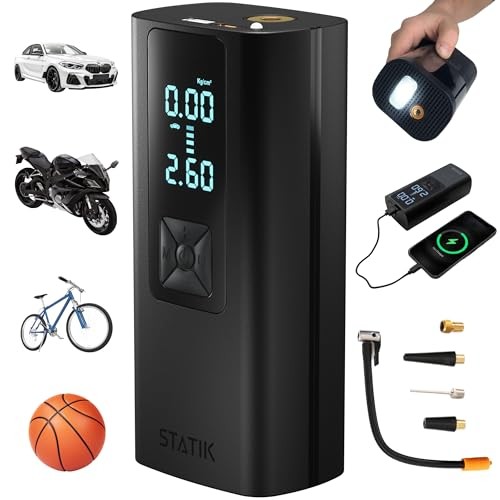 TireHero Car Tire Inflator Portable Air Compressor - 150 PSI, Electric Air