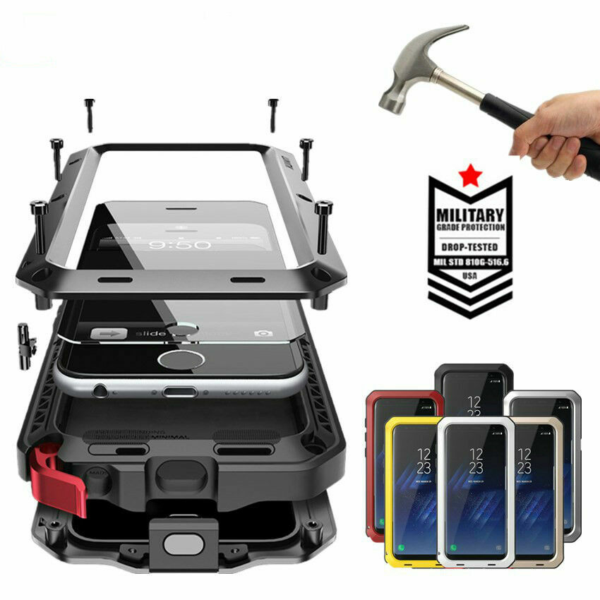 For Samsung S26 Ultra S25 S24 S23 S22 S21 S20 Aluminium Metal Case Gorilla Cover