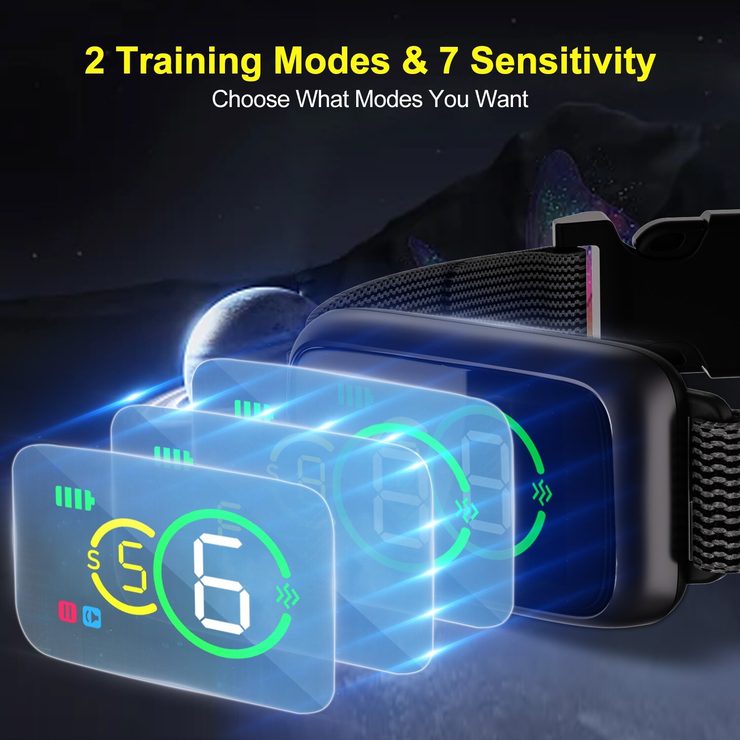 Non-Shock Vibration Bark Collar Exra Small Size Automatic Anti Barking Device