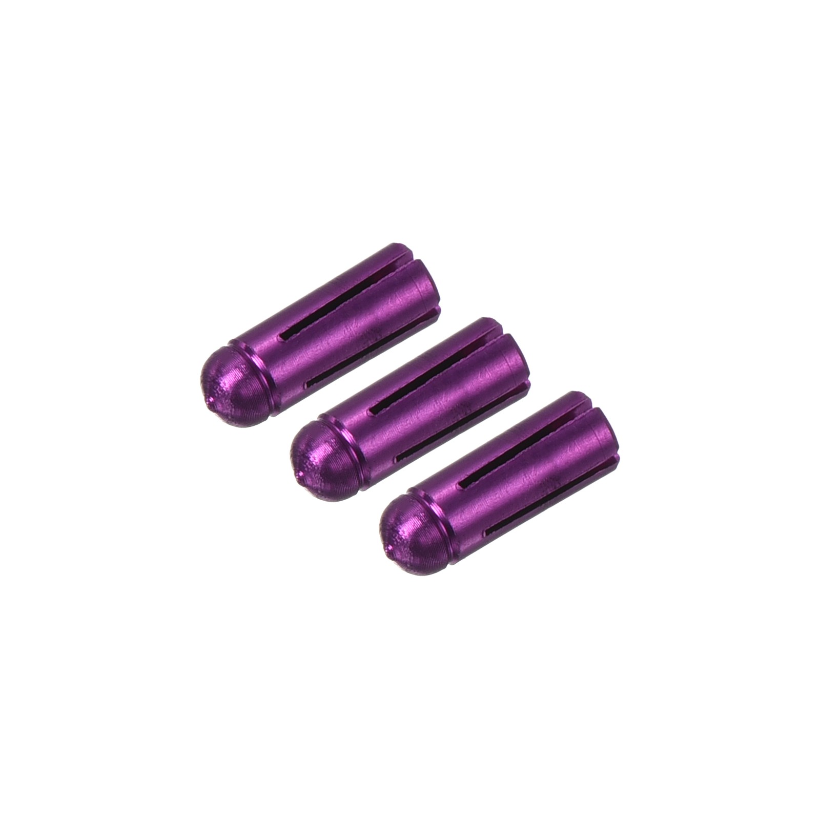 Dart Flight Protectors, Aluminum Dart Accessories - 3 Pack (Purple)