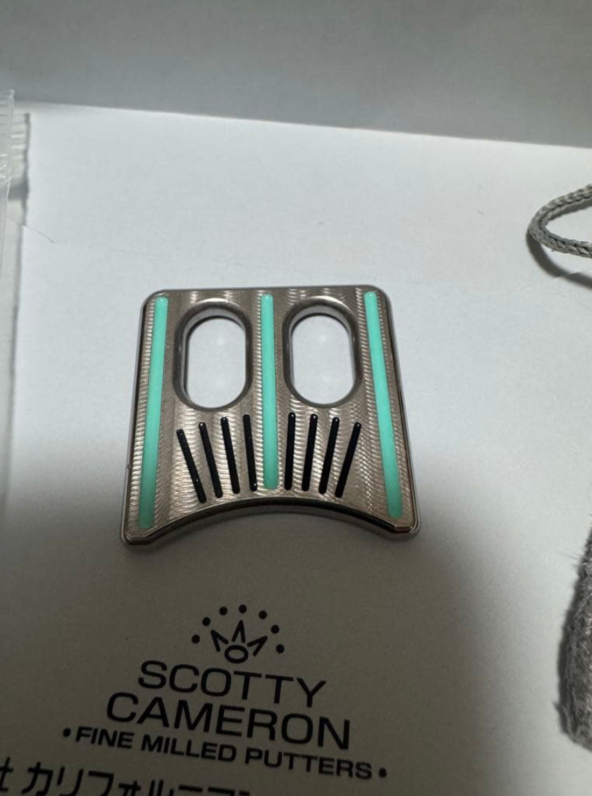SCOTTY CAMERON BALL marker ALIGNMENT TOOL LARGE Scotty Blue