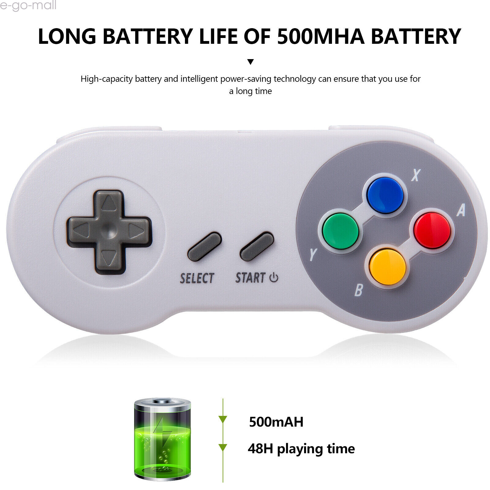 2PCS SNES Game Controller for Original Super Nintendo Game Entertainment System