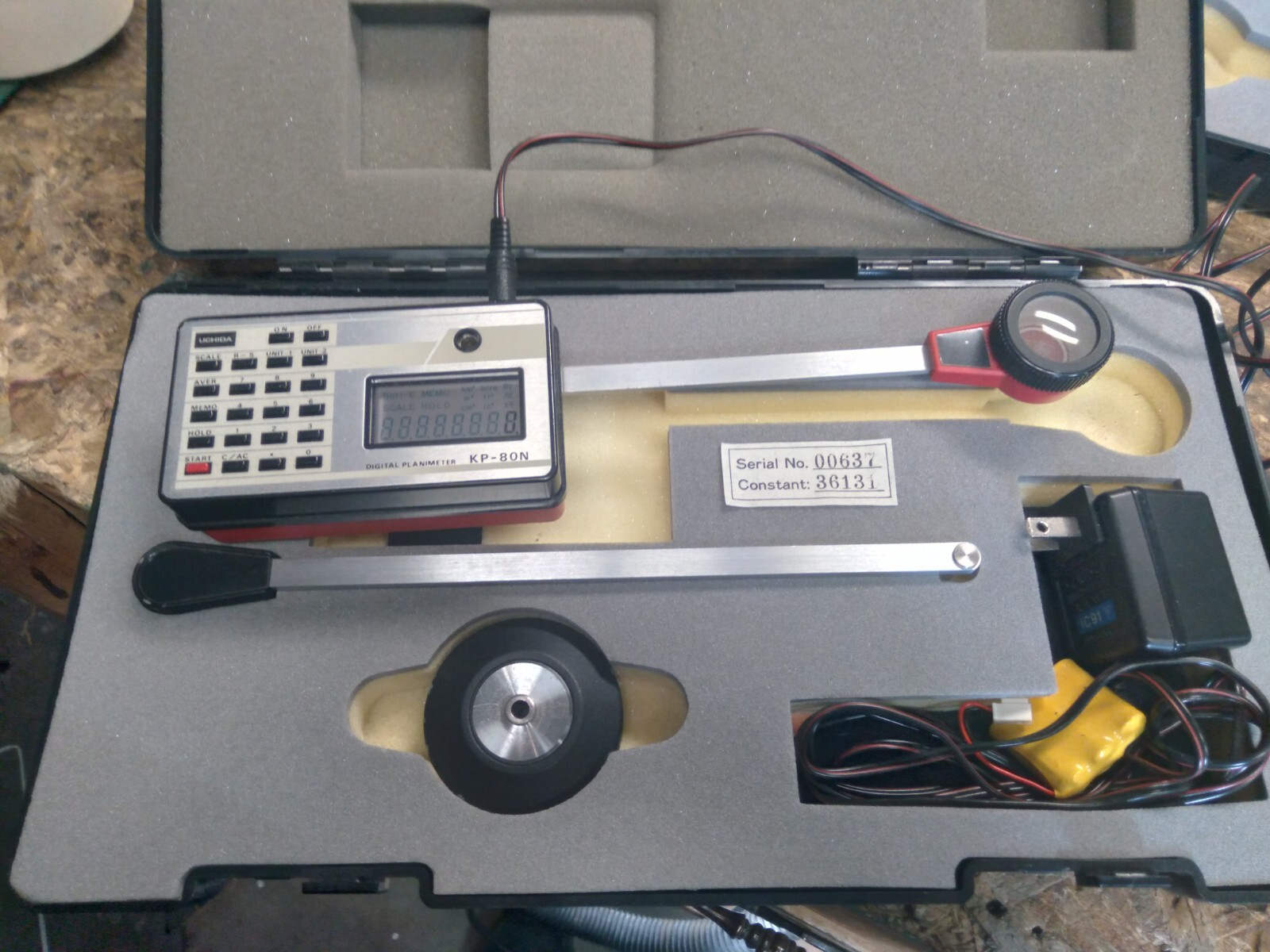 Uchida Digital Planimeter KP-80 Series. Made in Japan LOT 2 11/17