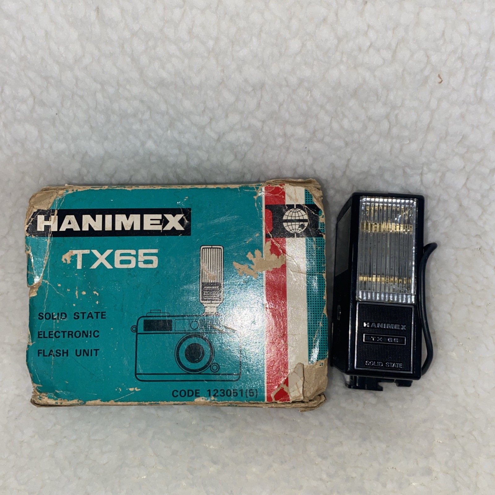 RARE Vintage Hanimex TX65 Solid State Electronic Flash Unit