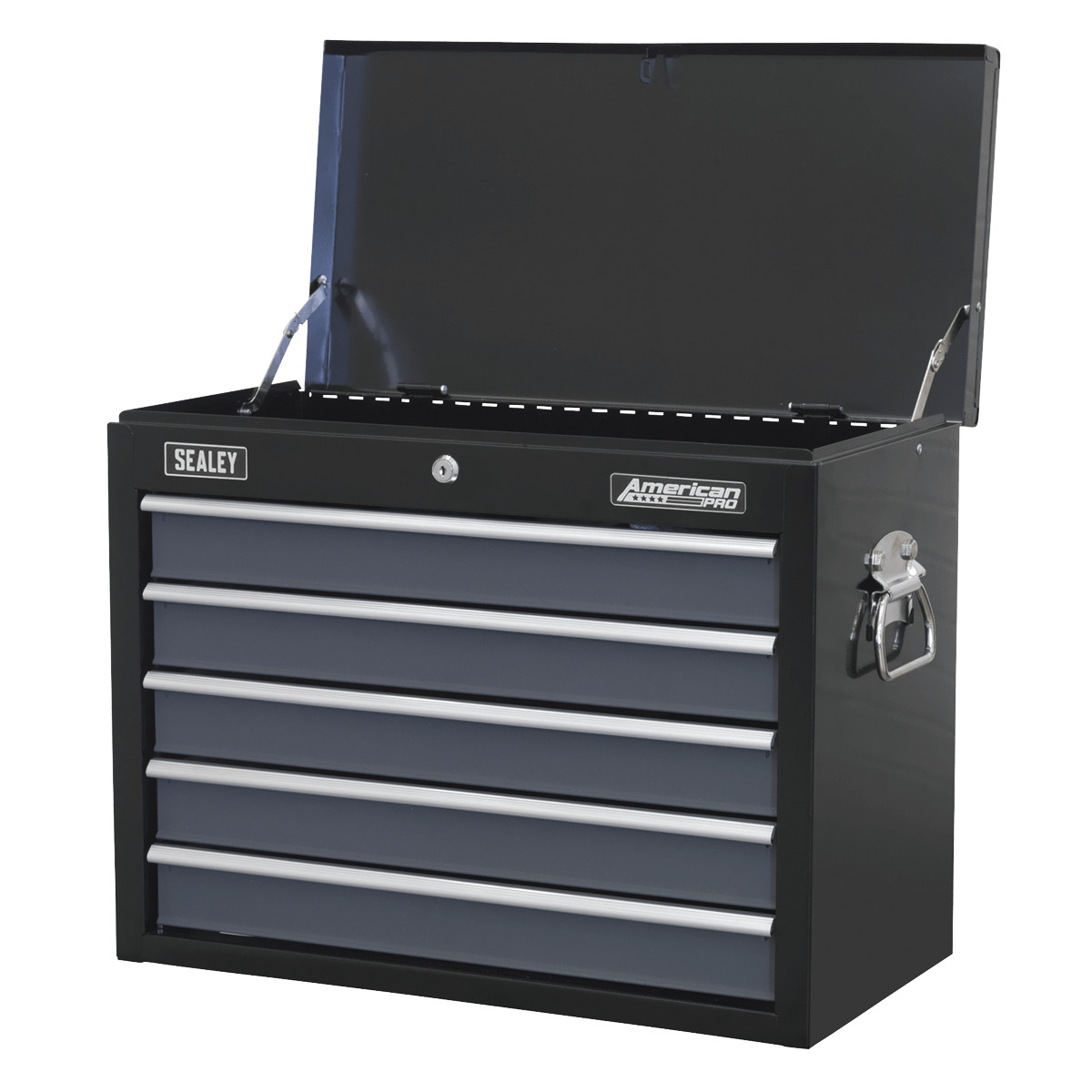 Sealey American Pro 5 Drawer Tool Chest Black / Grey