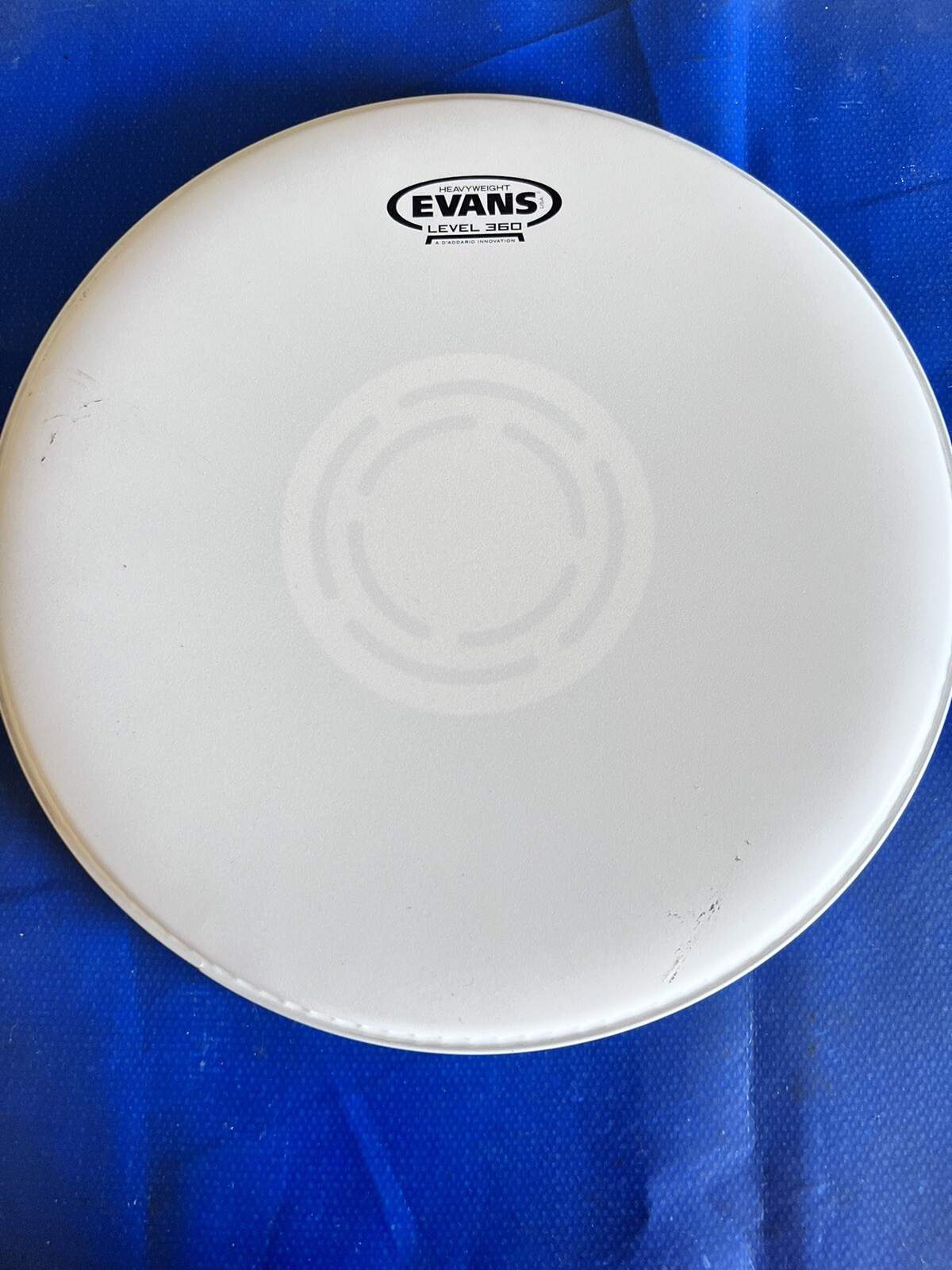 New Old Stock Evans 13 inch Heavyweight Drum Head Level 360   B13HW