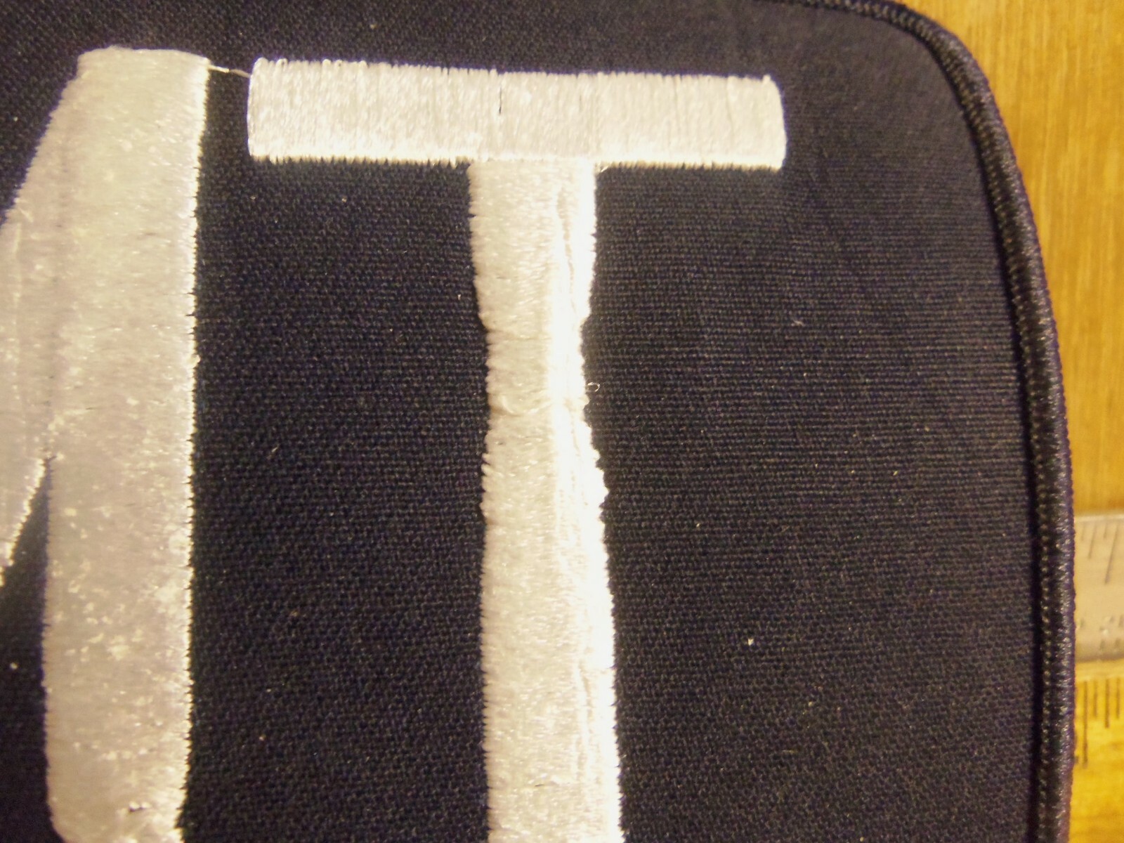 E M T Embroidered Back Patch
