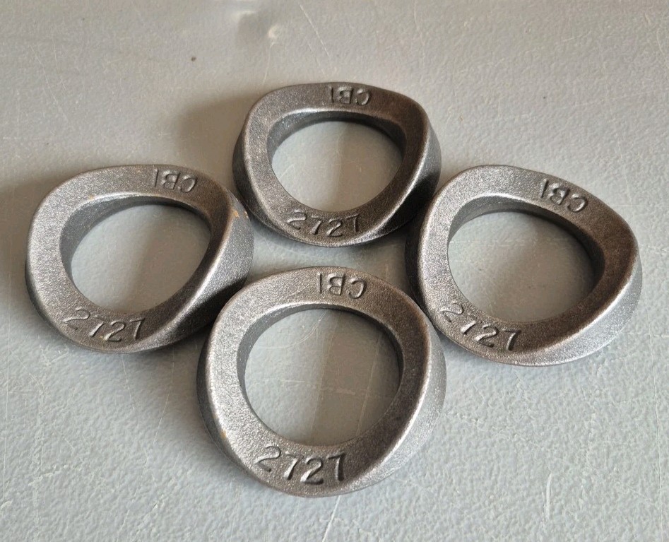 CBI Pipe Fence 2727 4 PACK! Weldable Saddle Cap Size 2-7/8"