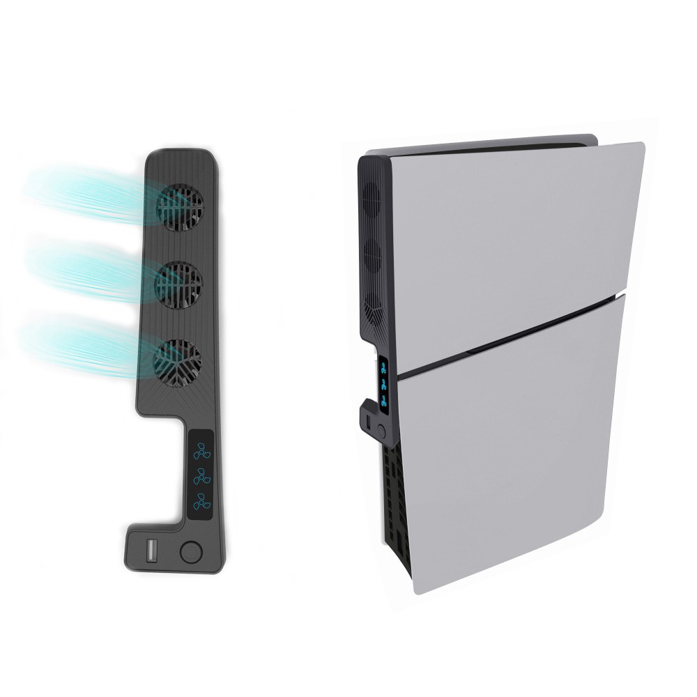 Host Cooling Fan Cooler for PS5 PlayStation 5 Slim Console External Accessories