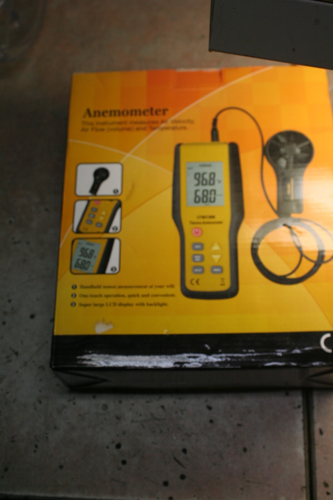 Thermo/anemometer New in open Box with case