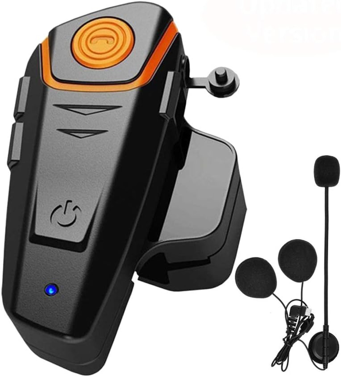 Motorcycle Bluetooth Headset Bluetooth 5.0 Helmet Intercom Up to 2 Riders 1000M