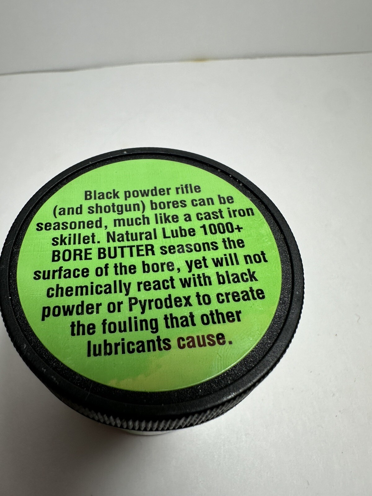 Thompson Center Bore Butter Lubricant for Muzzleloading Barrels (new Old Stock)