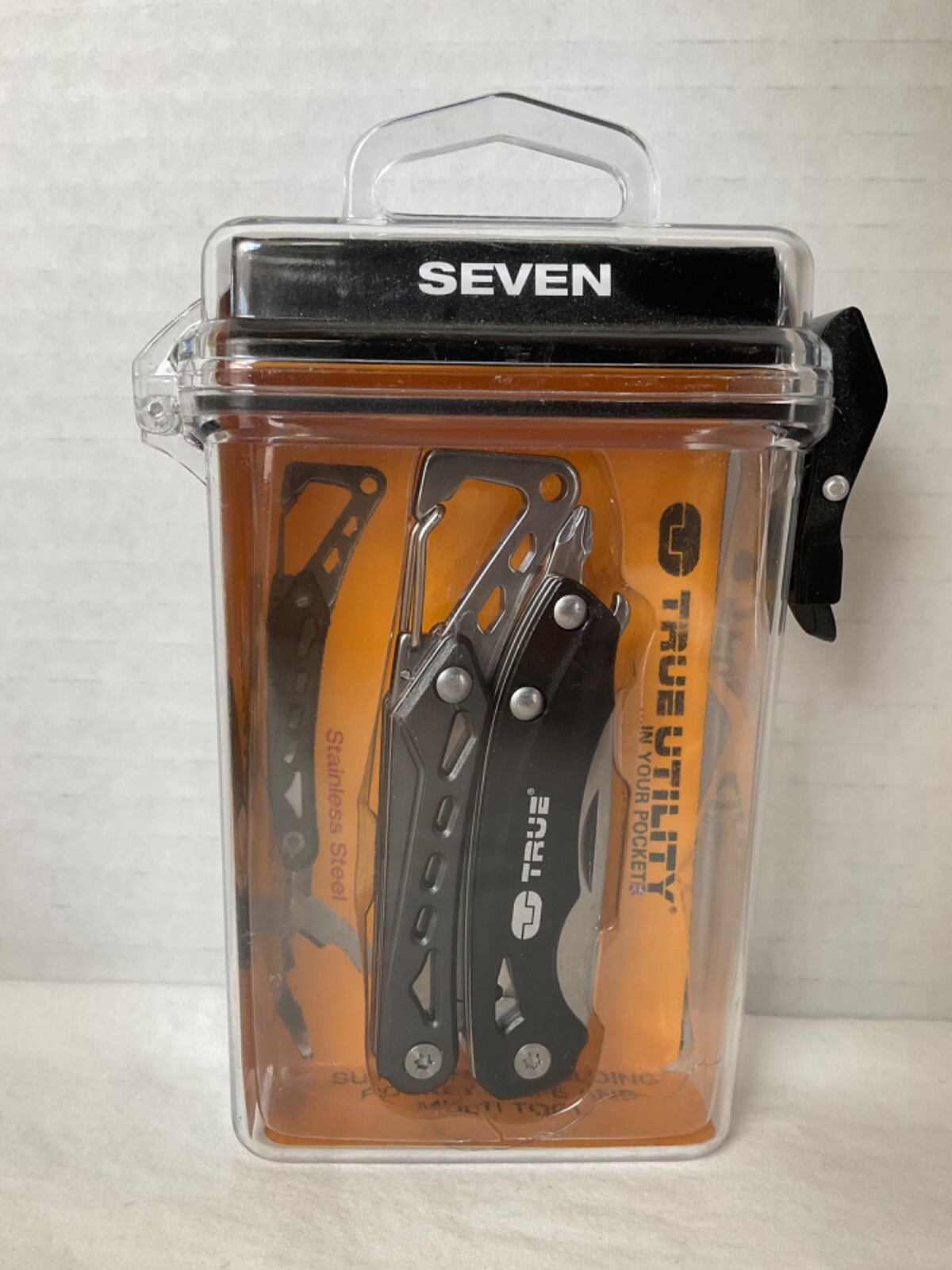 TRUE UTIITY SEVEN TU180 Multiitool With Case