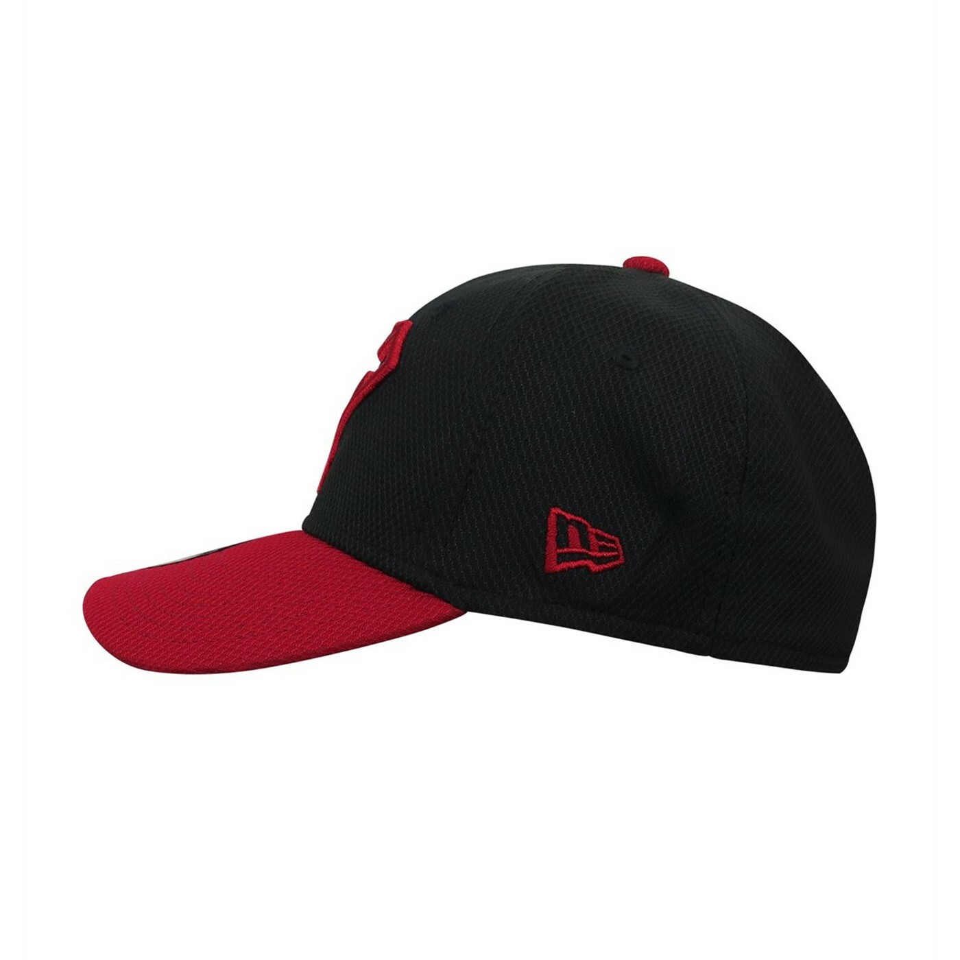 Superboy Symbol Red & Black 39Thirty Fitted Hat Black