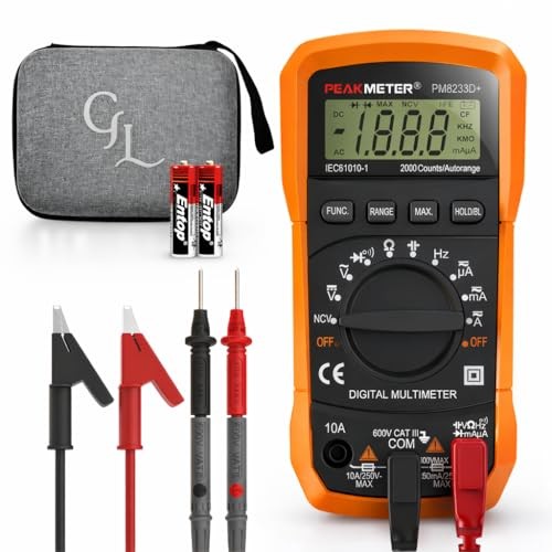 Auto-Ranging Digital Multimeter – Best and Easiest Multimeter for Testing