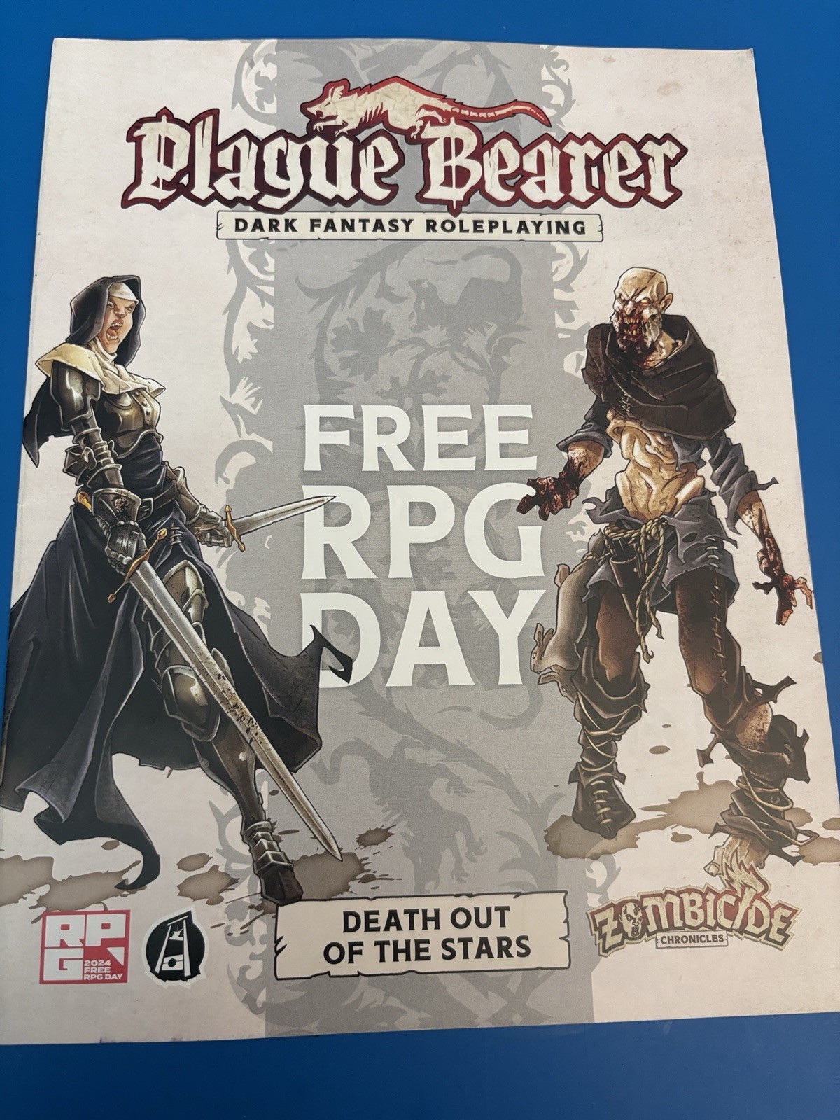 Plague Bearer - Death out of the Stars (Zombicide 2024) Free RPG Day supplement