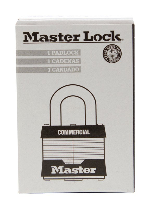 Master Lock 3UP Steel Padlock *NO KEY Included*